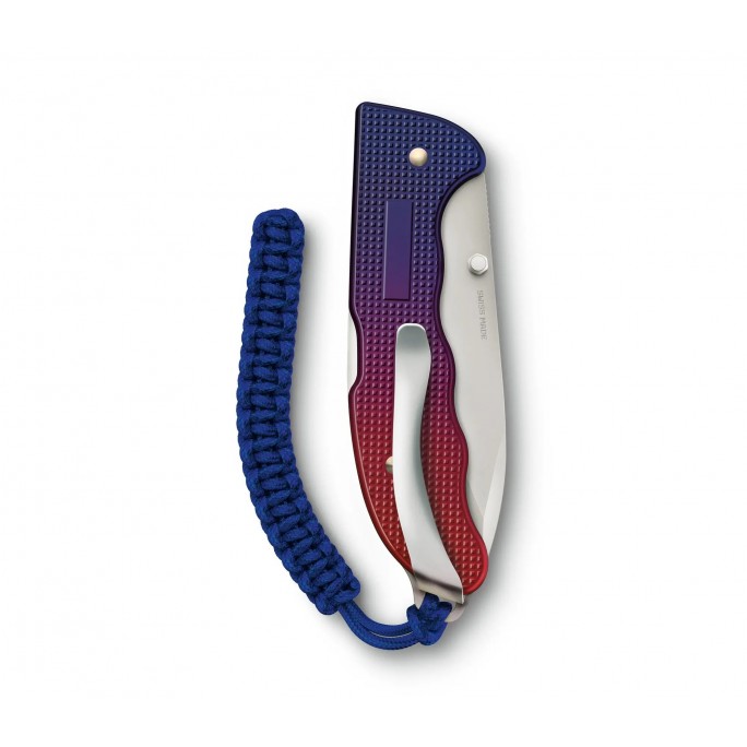 Victorinox Evoke Alox Blue Folding Knife 0.9415.D221