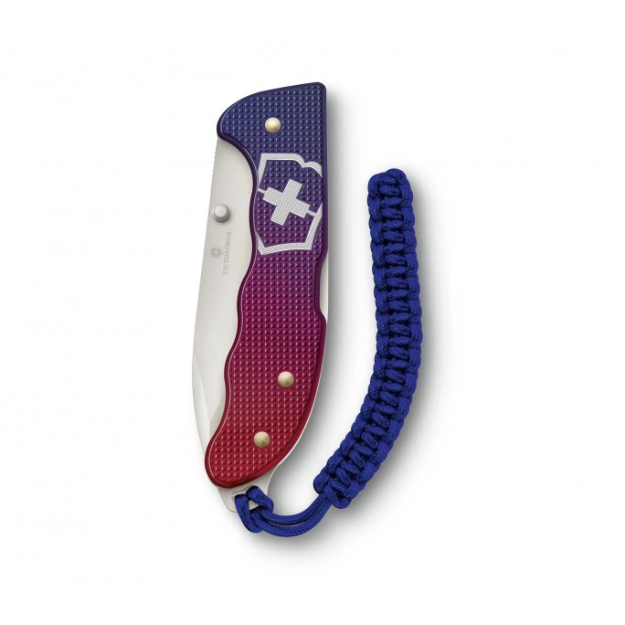 Victorinox Evoke Alox Blue Folding Knife 0.9415.D221
