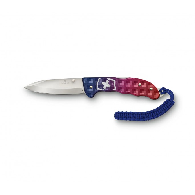 Victorinox Evoke Alox Blue Folding Knife 0.9415.D221