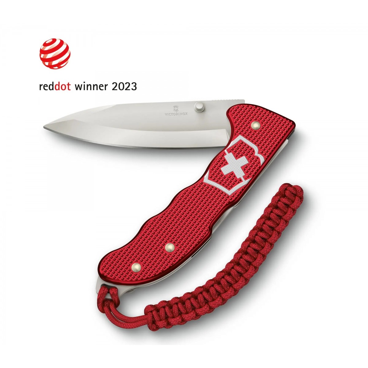 Victorinox Evoke Alox Red Folding Knife 0.9415.D20