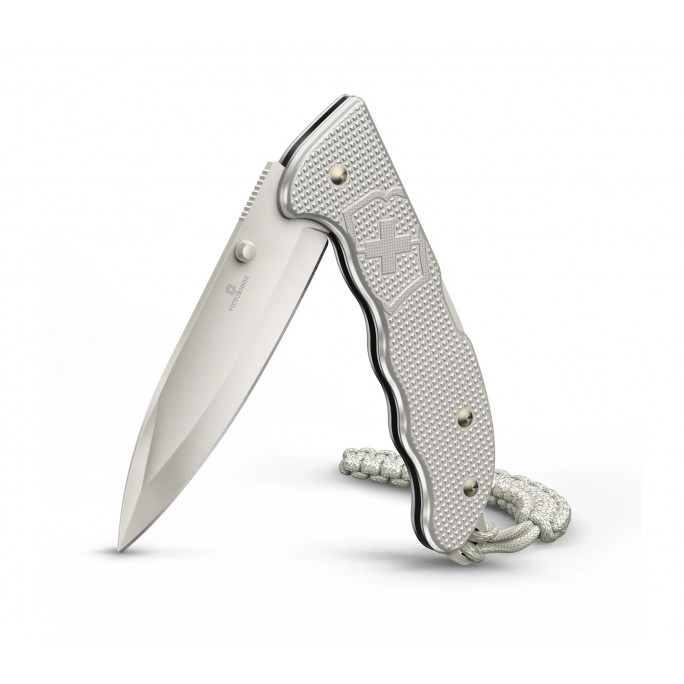 Victorinox Evoke Alox Silver Folding Knife 0.9415.D26
