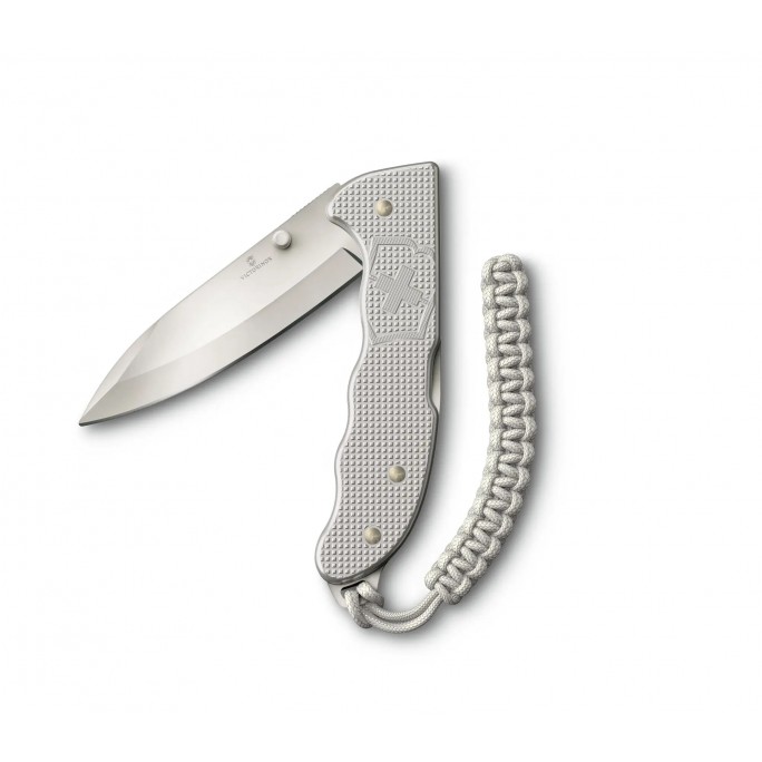 Victorinox Evoke Alox Silver Folding Knife 0.9415.D26