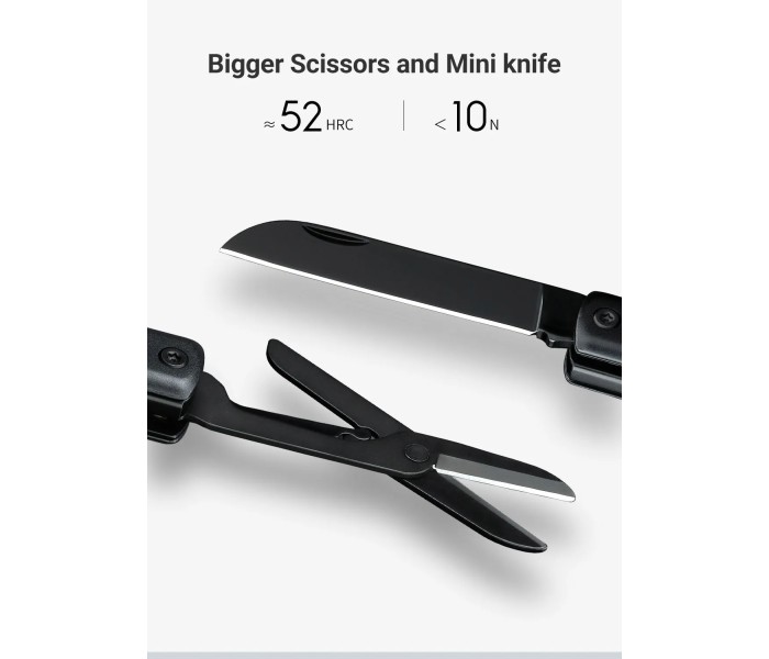 nao① NexTool 3-in-1 Pen-shaped Flashlight Scissors Knife Tool N1