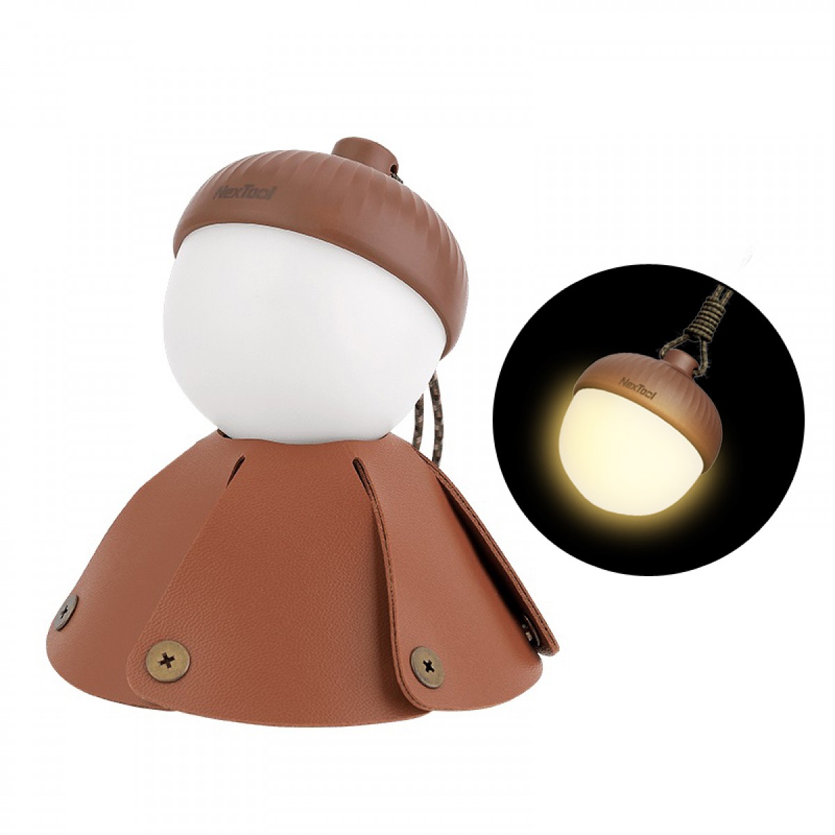 NexTool Acorn Light NE20252 Mini Lantern with 1800K - 5000K Variable Colour Temperature
