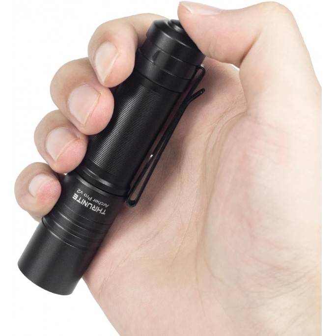 ThruNite Archer Pro V2 Black NW Hi Performance LED 950L USB Rechargeable Flashlight