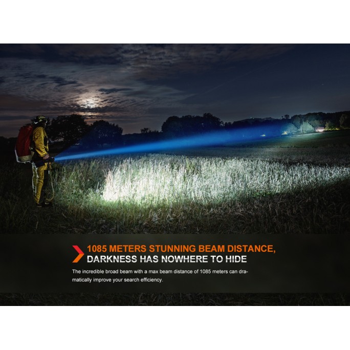 Fenix LR60R Luminus SFT70 LED and 12x SST40 LEDs 21000L Rechargeable Flashlight