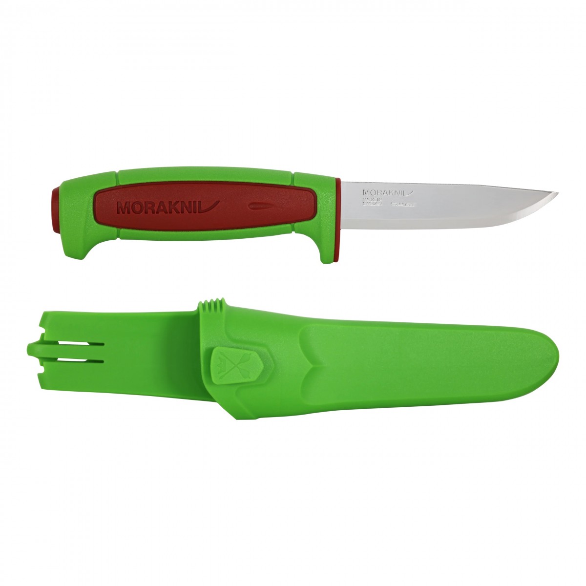 MoraKniv Basic 546 Dala Red/Ivy Green Limited Edition 2024 (S) All-round Utility Knife 14282