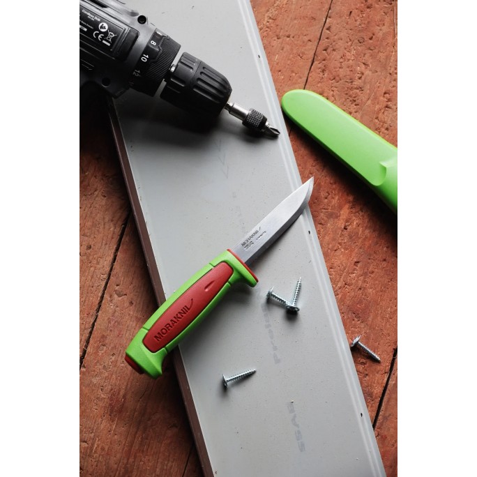 MoraKniv Basic 546 Dala Red/Ivy Green Limited Edition 2024 (S) All-round Utility Knife 14282