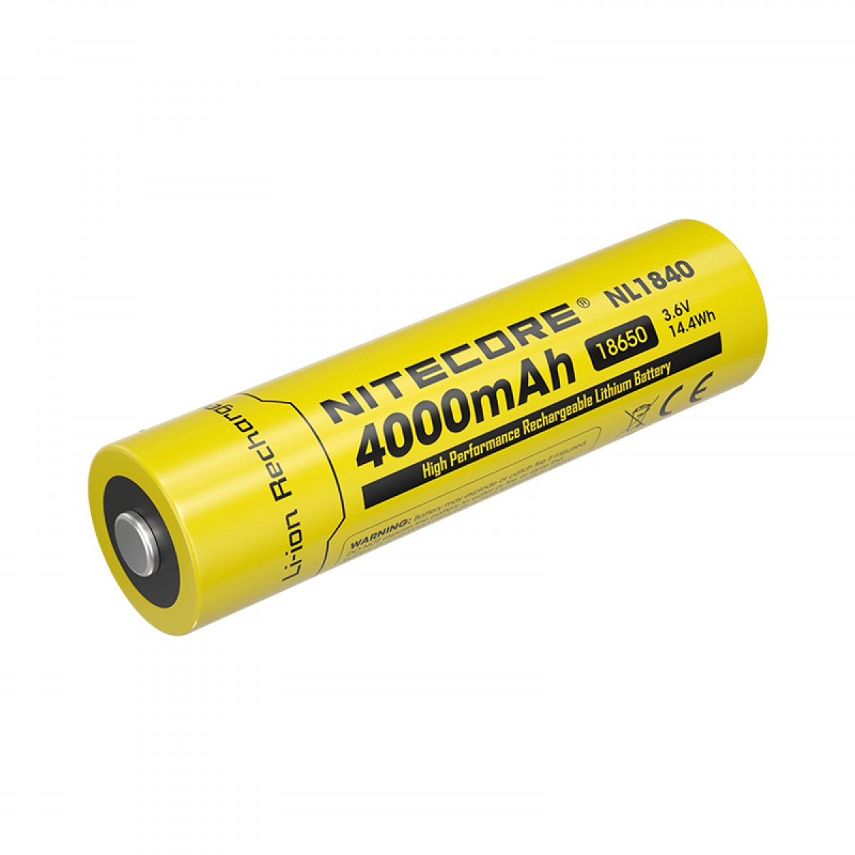 Nitecore 18650 4000mAh 5A Protected Li-ion Rechargeable Battery NL1840