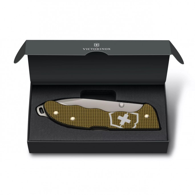 Victorinox Evoke Alox Limited Edition 2024 Terra Brown Folding Knife 0.9415.L24