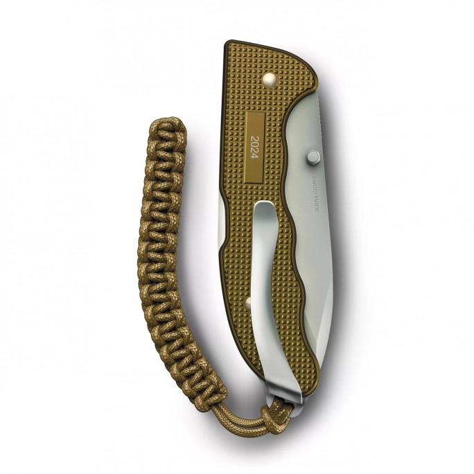 Victorinox Evoke Alox Limited Edition 2024 Terra Brown Folding Knife 0.9415.L24