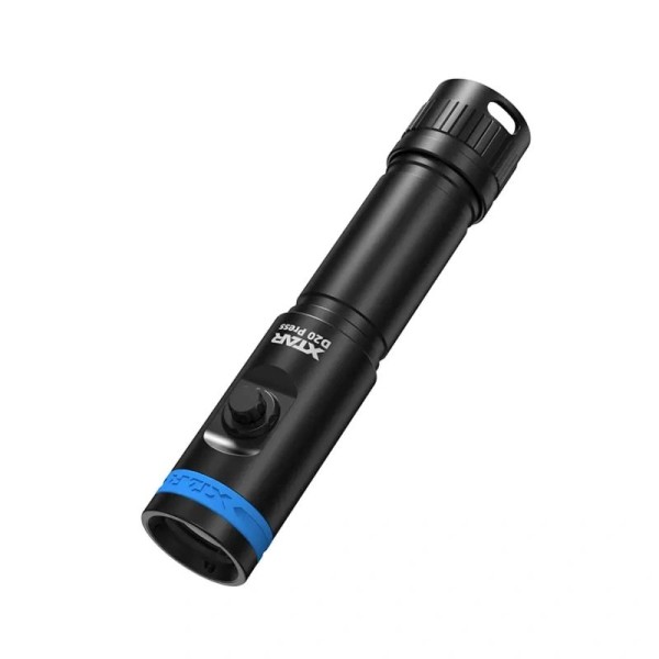 XTAR D20 Press MiniSuper Set CREE XP-L2 LED 1200L IPX8 100m Super Compact Diving Flashlight