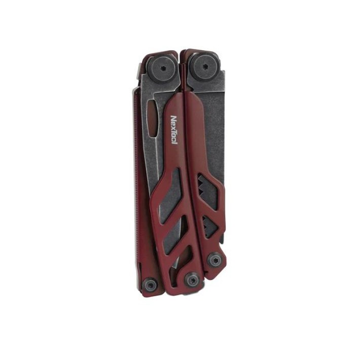 NexTool Flagship Pro NE20279 (Red) 16-in-1 Steel Full Size Pliers Scissors Multitool