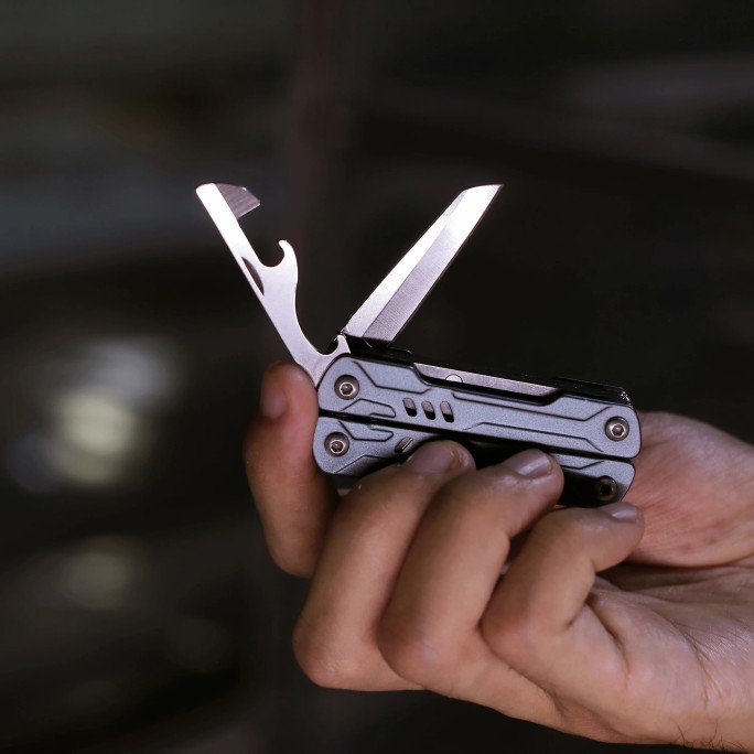 NexTool Mini Sailor NE20156A (Black) 10-in-1 EDC Steel Pliers Knife Scissors Multifunctional Multitool