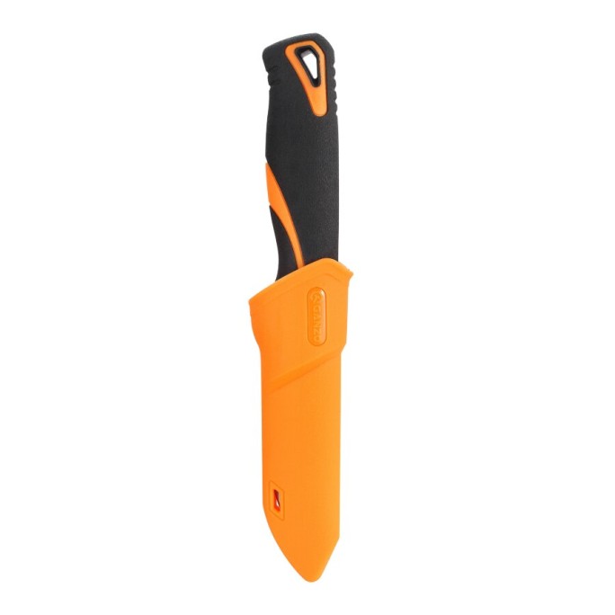 Ganzo G807-OR Fixed Blade Knife with Sheath (Black-Orange)
