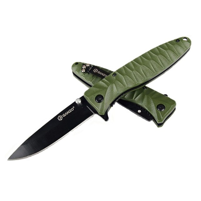 Ganzo G620-G1 Liner Lock Folding Knife (Green)