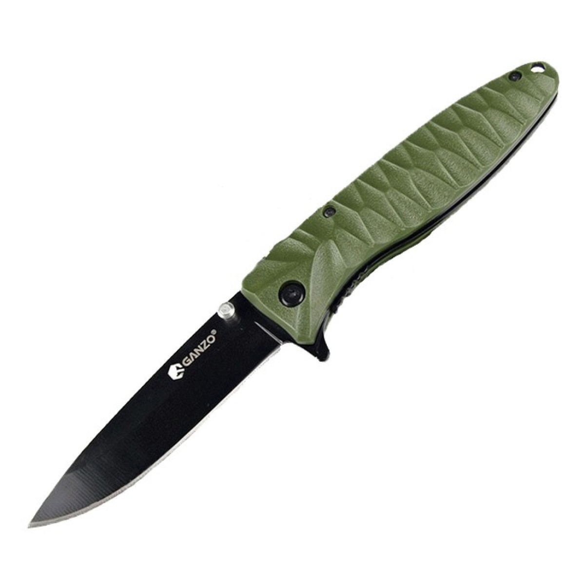 Ganzo G620-G1 Liner Lock Folding Knife (Green)