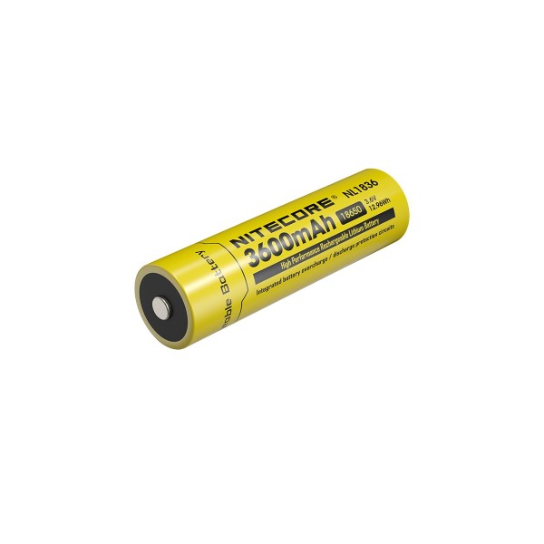 Nitecore 18650 3600mAh Rechargeable Li-ion Battery NL1836