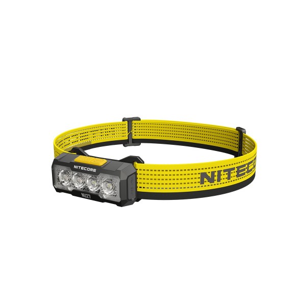 Nitecore NU27 NiteLab MCT UHE LED 600 Lumens 3 Colour Temperature Headlamp (Shadow Black)