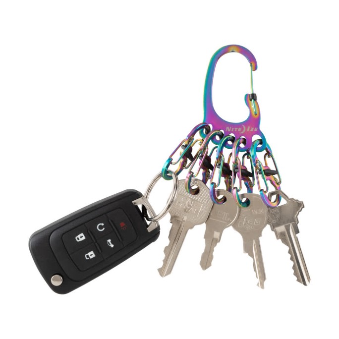 Nite Ize BigFoot Locker KeyRack Stainless Steel (Spectrum) KLKBF-07-R3
