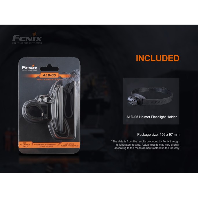 Fenix ALD-05 Helmet Flashlight Holder With Strap