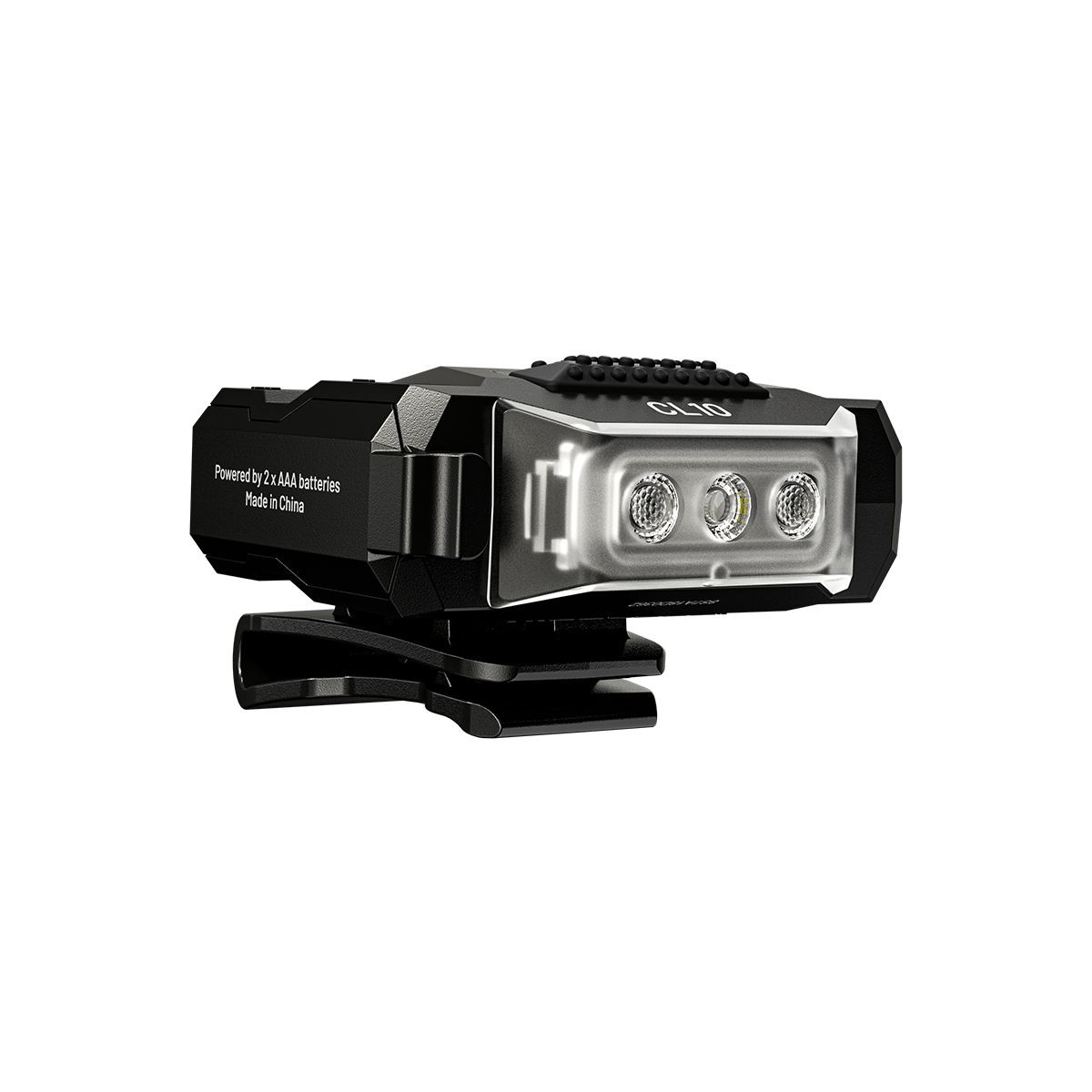 Nitecore CL10 Ultra Lightweight 45 Lumen Clip-On Light With Red/Blue Flashing