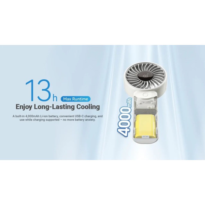 Nitecore NEF03 Pro Multipurpose Foldable Handheld Fan