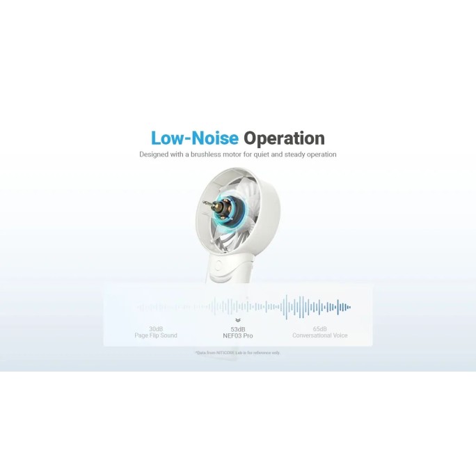 Nitecore NEF03 Pro Multipurpose Foldable Handheld Fan