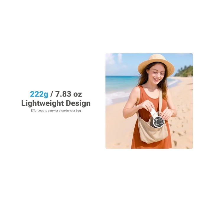 Nitecore NEF03 Pro Multipurpose Foldable Handheld Fan