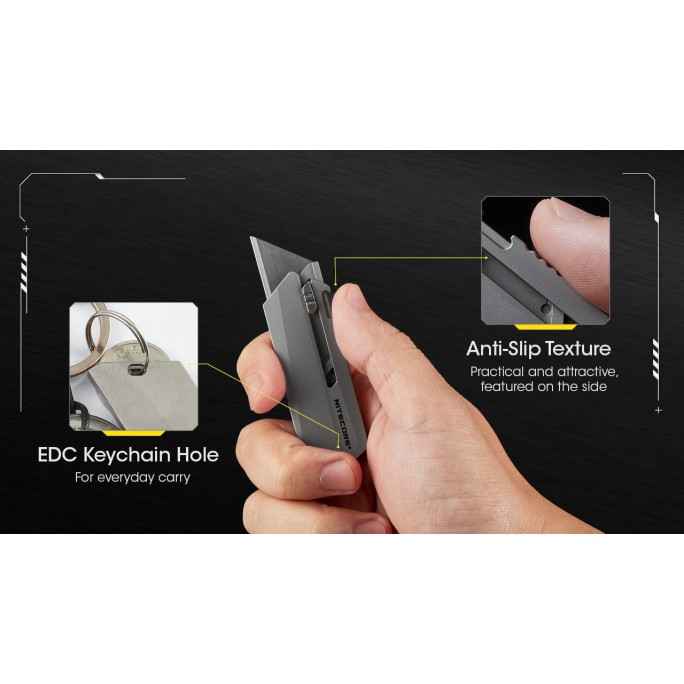 Nitecore NTK09 Titanium Utility EDC Knife