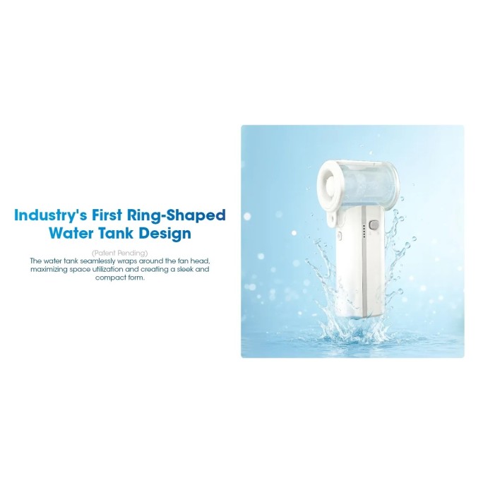 Nitecore izzCool 40 Portable High-Speed Handheld Air Conditioner Mist Fan