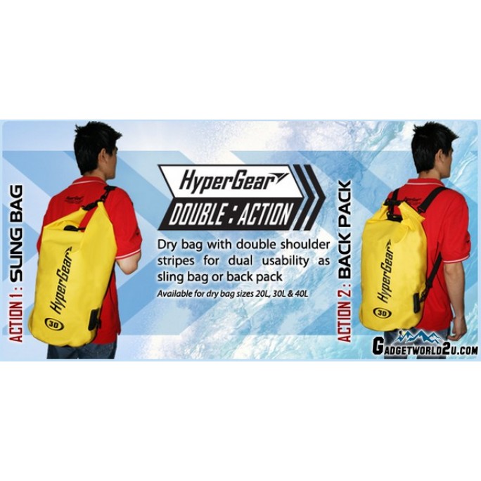 Hypergear Adventure Dry Bag 20L Splashproof