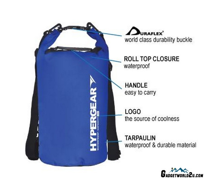 Hypergear Adventure Dry Bag 30L Splashproof