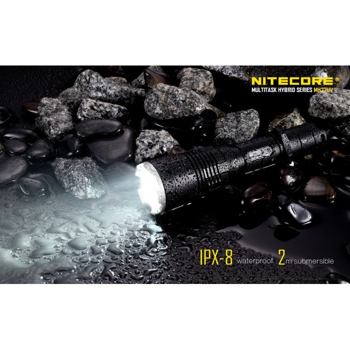 Nitecore MH27UV CREE XP-L HI V3 LED 365nm Ultraviolet 1000L Flashlight