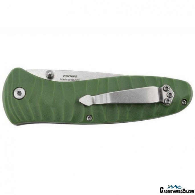 Ganzo F6252-GR / G6252-GR Liner Lock Fiberglass Handle Folding Knife