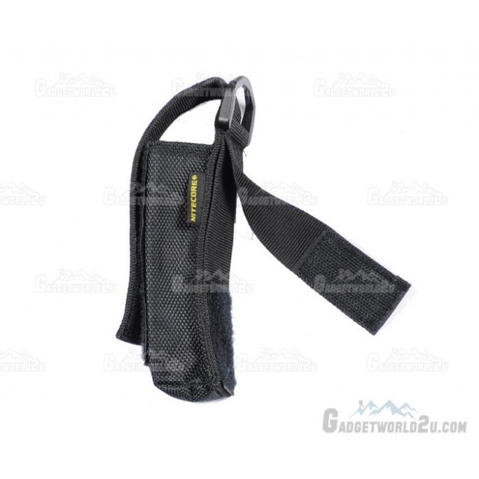 Nitecore Holster for 1x Med 18650 or 2x AA Flashlight w Belt Loop
