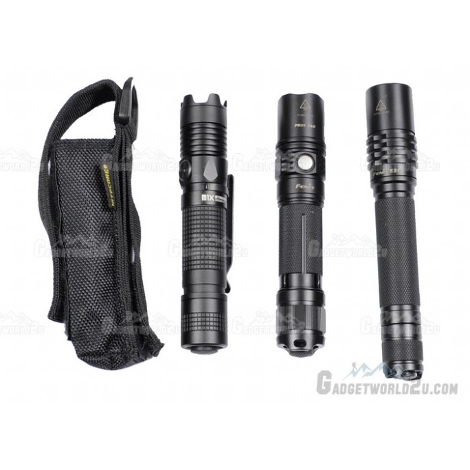 Nitecore Holster for 1x Med 18650 or 2x AA Flashlight w Belt Loop