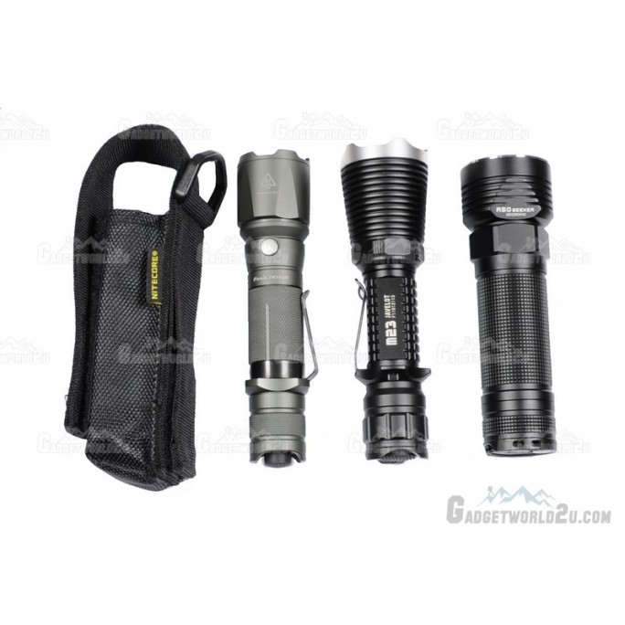 Nitecore Holster for 1x Large 18650 Flashlight w Belt Loop