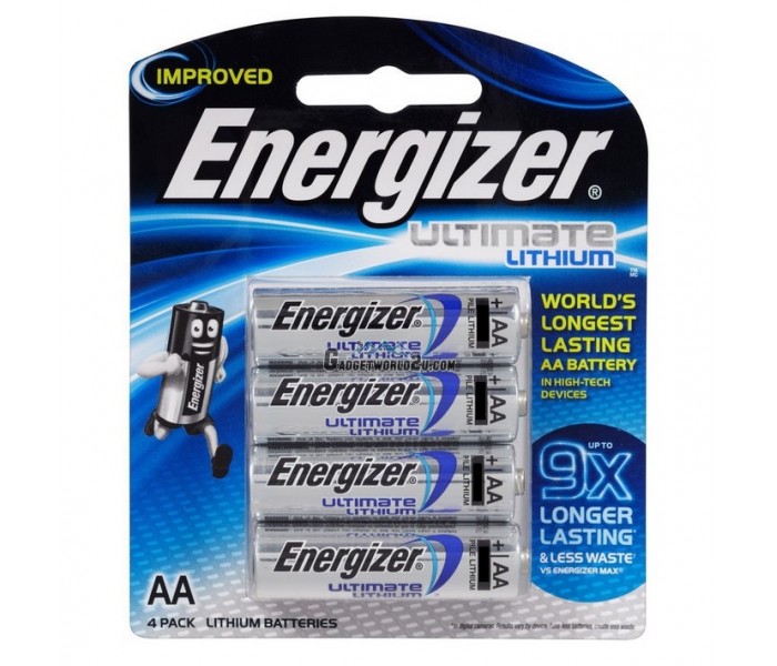 Energizer Ultimate Lithium AA Battery 4pcs