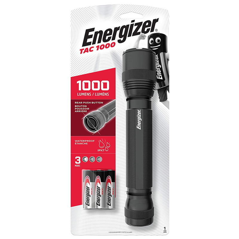 Energizer TAC 1000 6AA 1000L Tactical LED Flashlight PMHT61